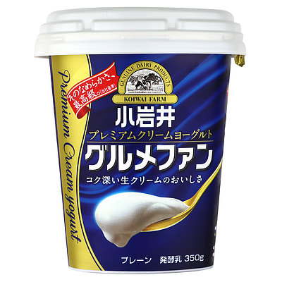 小岩井 プレミアムクリームヨーグルト グルメファン 350g