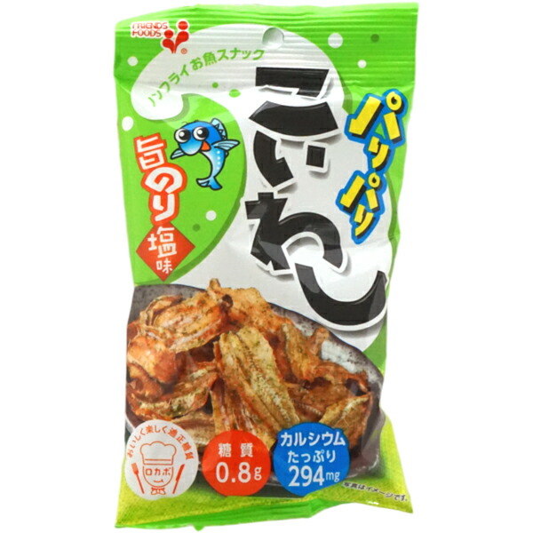 井上食品 パリパリこいわし 旨のり塩味 14g