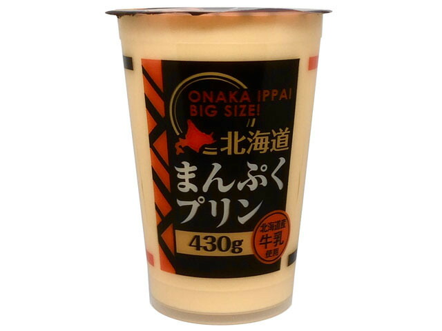 北海道物産興社 北海道まんぷくプリン 430g