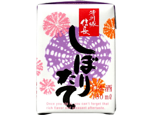 清洲櫻醸造 清洲桜　清洲城信長しぼりたてミニパック　１８０ｍｌ