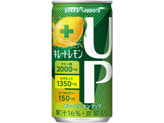 ポッカサッポロフード＆ビバレッジ キレートレモンＵＰ１８５ｍｌ缶