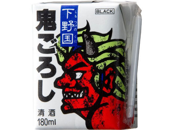 下野国鬼ころし パック 180ml