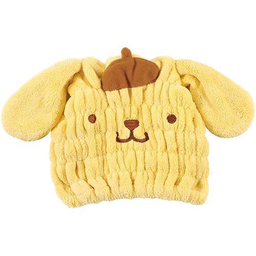 TOC11吸水速乾タオルキャップ ポムポムプリン(1個)
