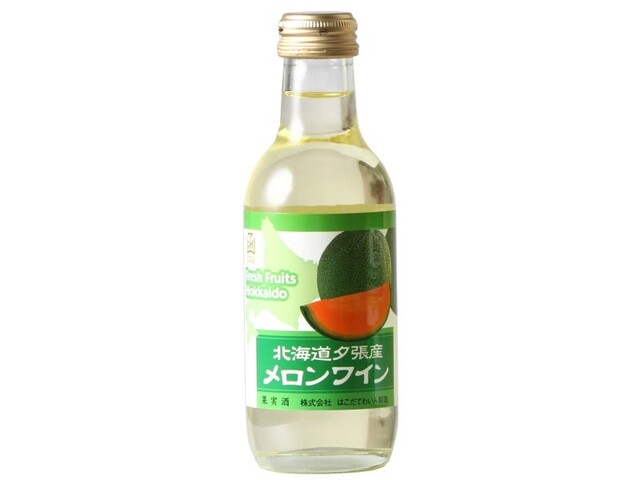 はこだてわいん 北海道夕張産 メロンワイン 200ml