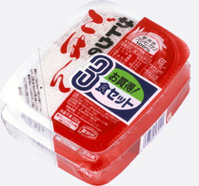 佐藤食品工業 サトウのごはん　新潟県産コシヒカリ３食パック
