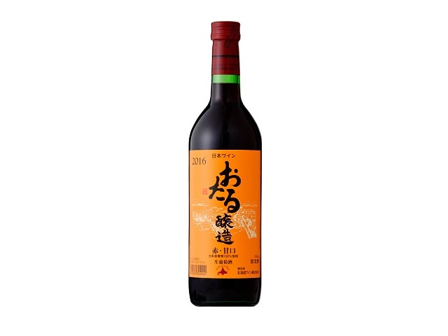 北海道ワイン おたる 甘口 赤 720ml
