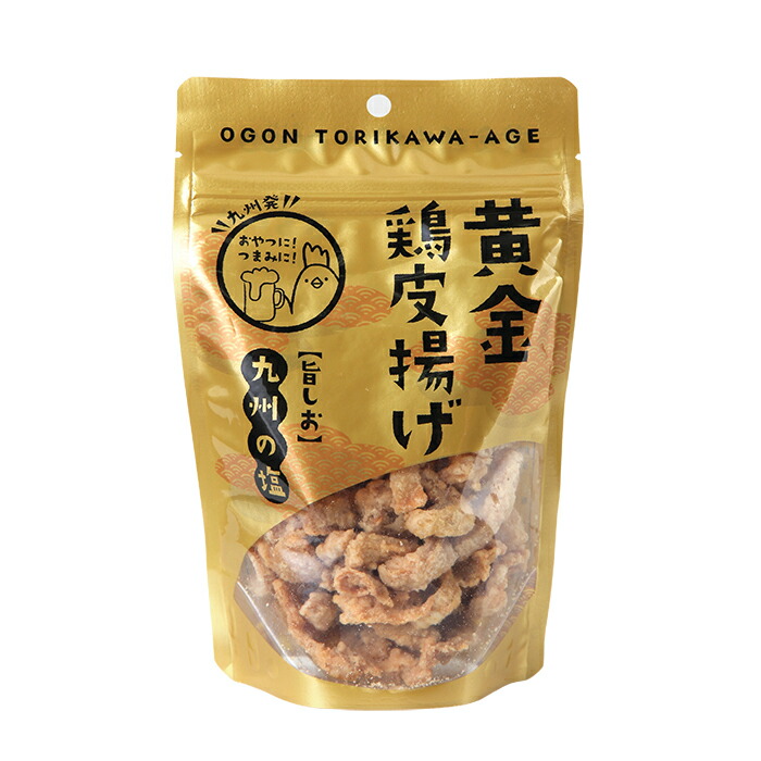 九州丸一食品 黄金鶏皮揚げ 50g