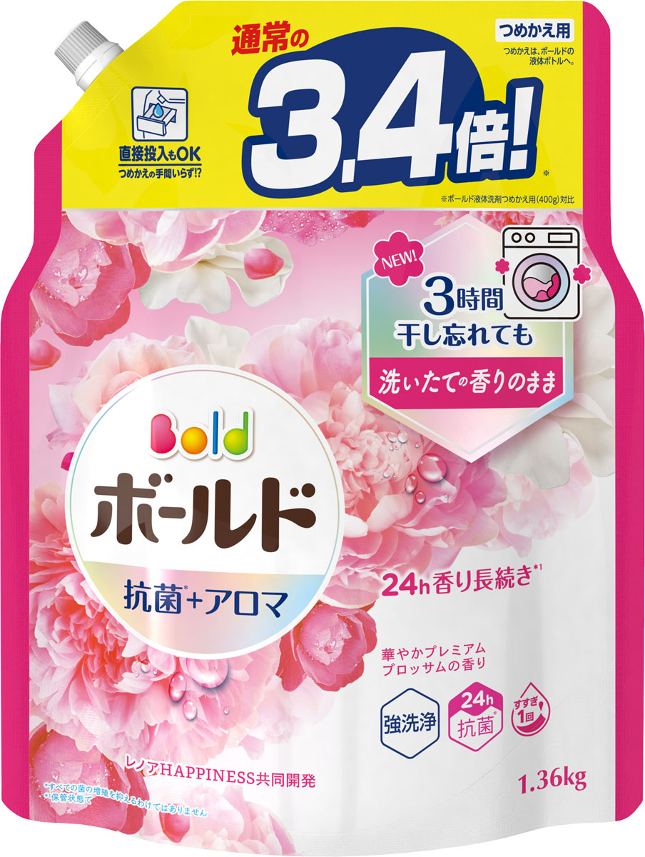 ボールドジェル 華やかプレミアムブロッサムの香り つめかえ用 超ジャンボサイズの商品画像