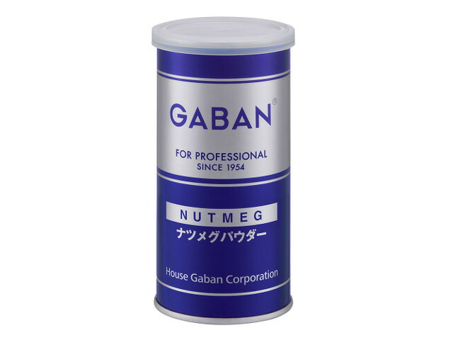 ハウスギャバン ＧＡＢＡＮナツメグパウダー１００ｇ缶