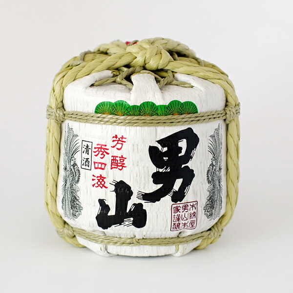 男山 ミニ菰樽 300ml