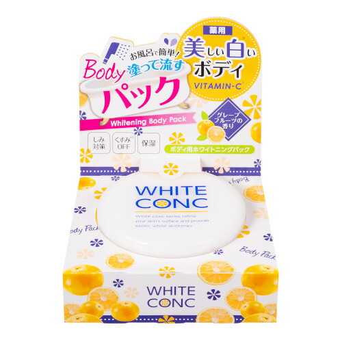 ホワイトコンク 薬用ホワイトコンク ホワイトニングボディパック CII 本体/グレープフルーツの香り 70g