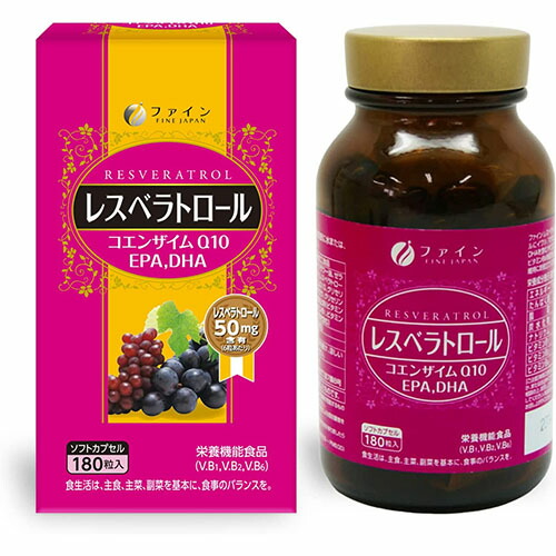 ファイン レスベラトロール 30日分(450mg*180粒)の商品画像