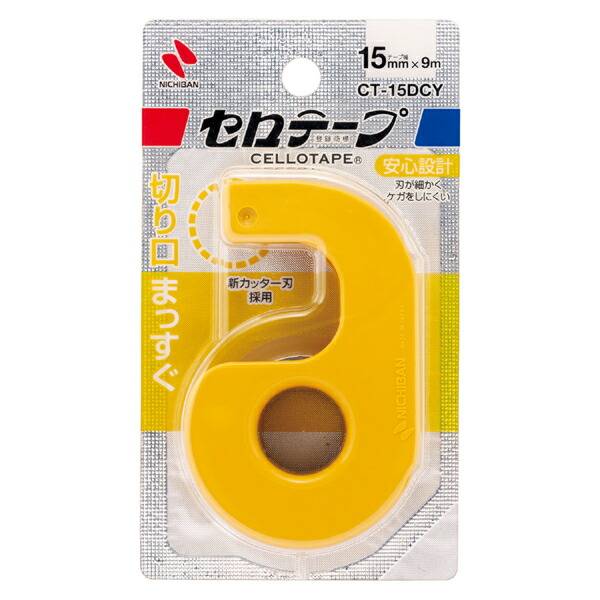ニチバン　NICHIBAN ｾﾛﾃｰﾌﾟｶｯﾀｰ直線切りｲｴﾛｰ