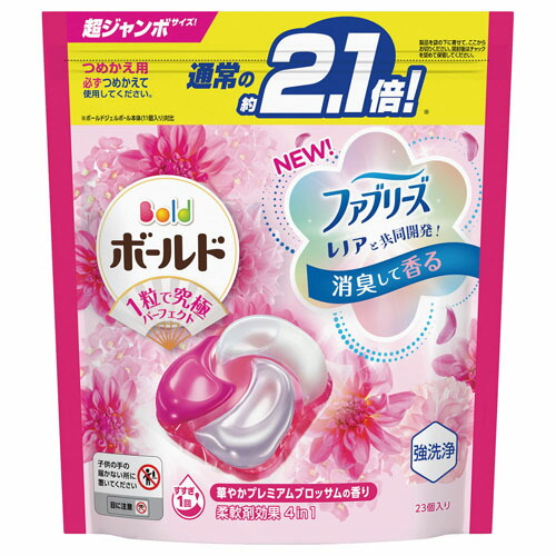 P&G ボールドジェルボール4Dブロッサム 23P