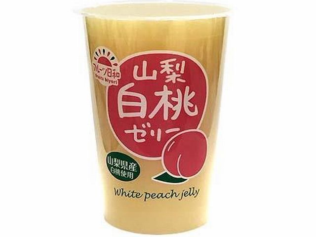 北海道物産興社 山梨白桃ゼリー 450g
