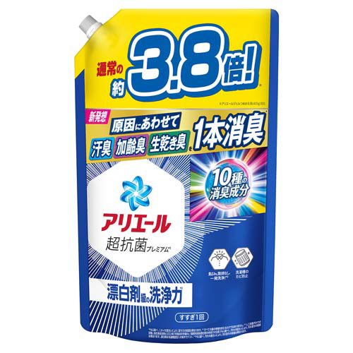 アリエール 洗濯洗剤 液体 詰め替え ウルトラジャンボ(1.55kg)