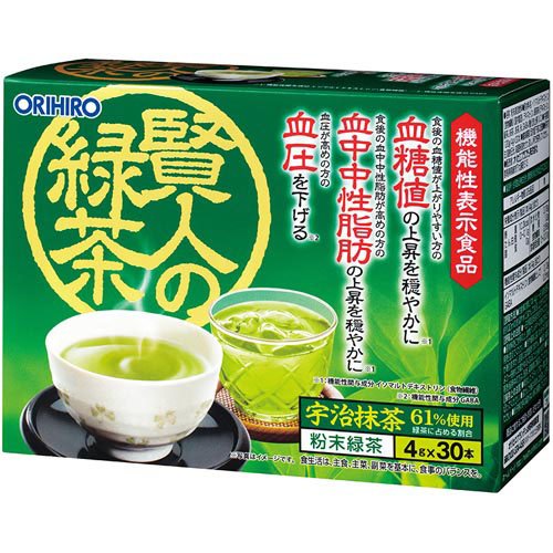 オリヒロ 賢人の緑茶 210g(7g×30本)
