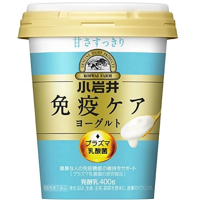 小岩井乳業 免疫ケアヨーグルト 甘さすっきり 400g