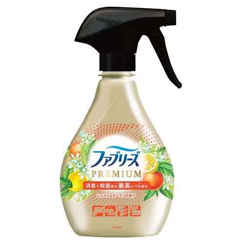 ファブリーズ PREMIUM 消臭スプレー 布用 シトラス＆ガーデン 本体(370mL)