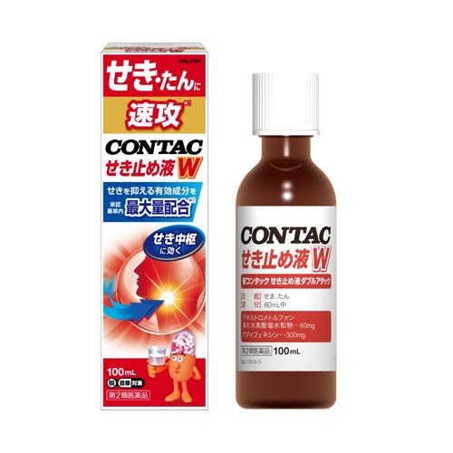 新コンタックせき止め液 ダブルアタック(100ml(セルフメディケーション税制対象))の商品画像