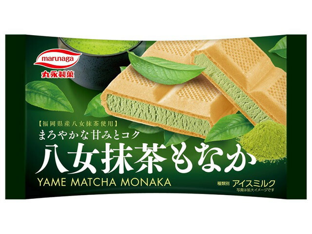 丸永製菓 八女抹茶もなか 170ml
