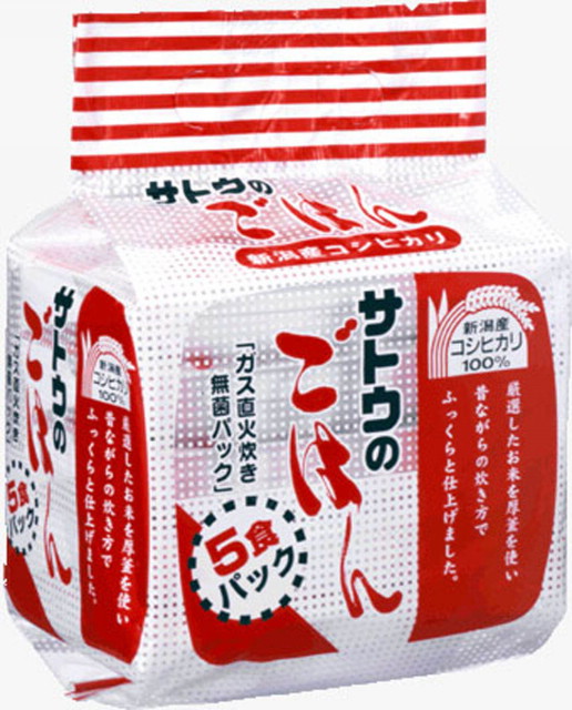 佐藤食品工業 サトウのごはん　新潟県産コシヒカリ５食パック