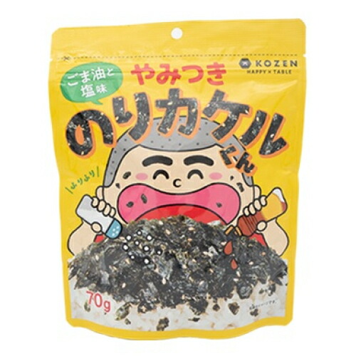 小善本店 のりカケルくん ごま油と塩味 70g