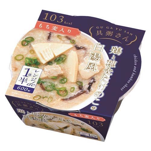 具粥さん 鶏と穂先たけのこの白湯風(250g)