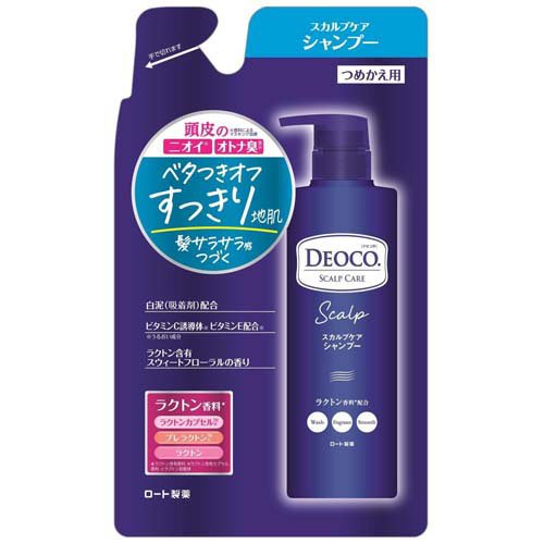デオコ スカルプケア シャンプー つめかえ用(370ml)
