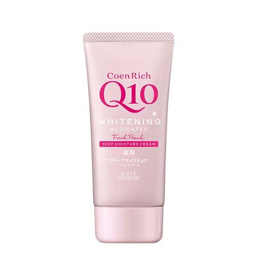 コエンリッチ 薬用ホワイトニング ハンドクリーム もぎたてピーチ(80g)