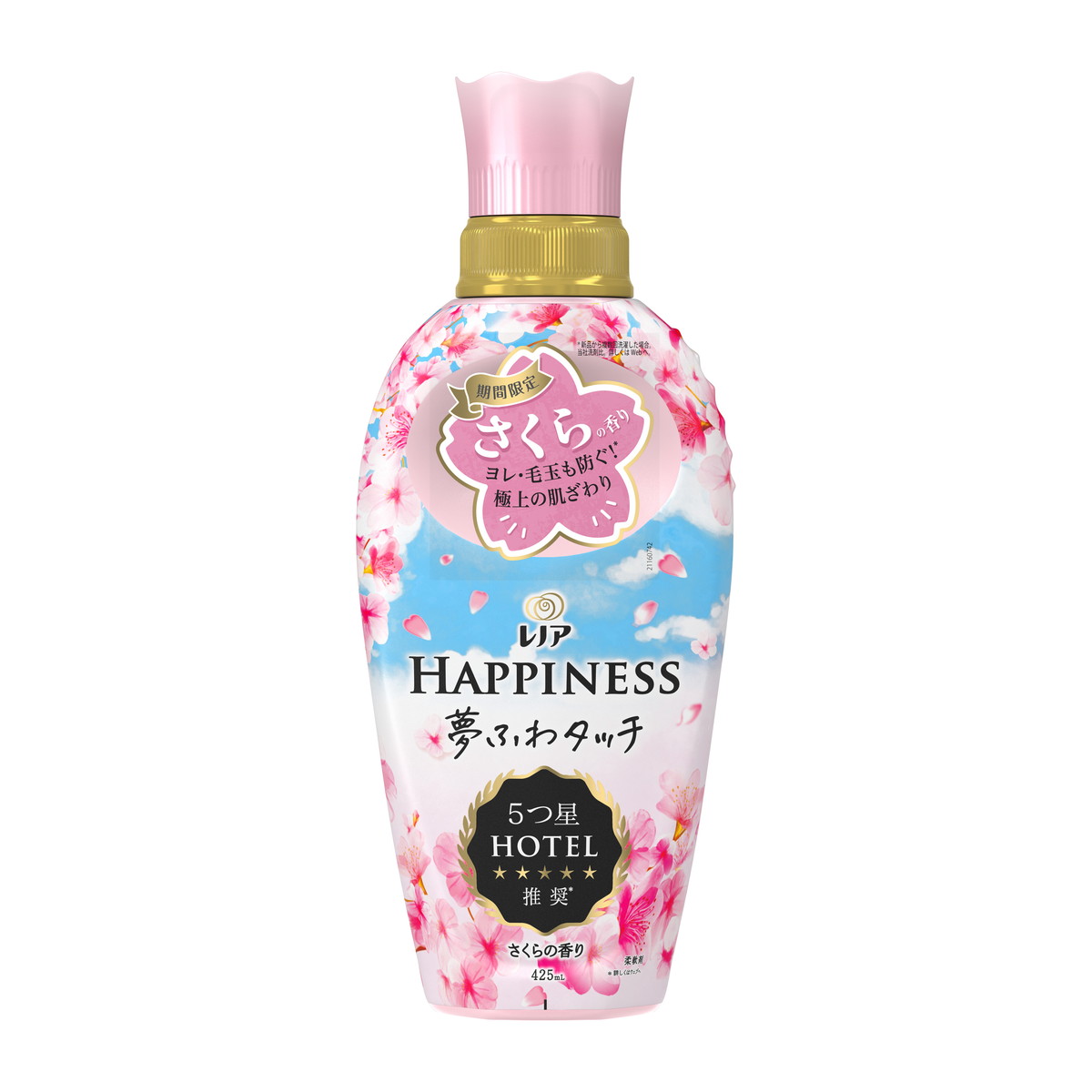 レノアハピネス夢ふわタッチスプリングさくらの香り本体425ML