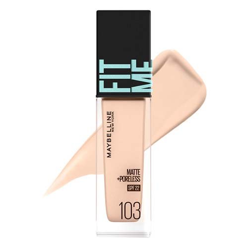 フィットミー リキッド ファンデーション R 【マット】103 明るい肌色(ピンク系)(30ml)