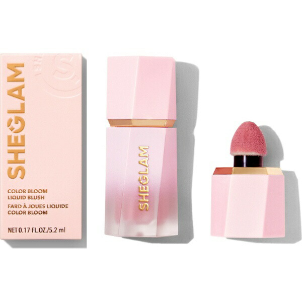 SHEGLAM カラーブルームリキッドブラッシュ マットフィニッシュ ラブケーキ 5.2mL