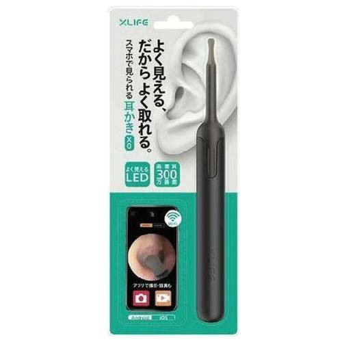 スマート見える耳かき ブラック X0(1個)