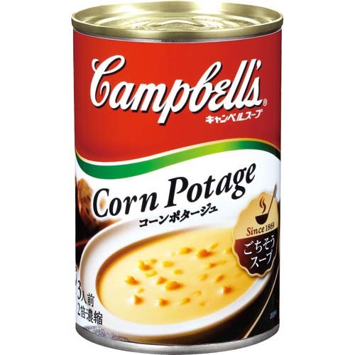 キャンベル コーンポタージュ 日本語ラベル 305gの商品画像
