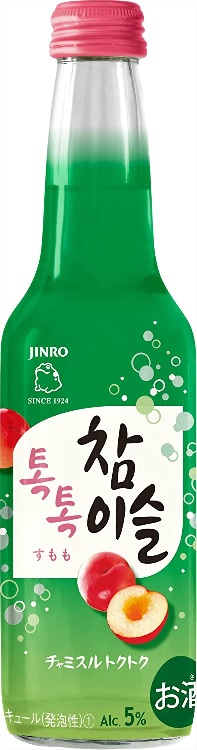 眞露 チャミスル トクトク すもも 5° 275ml