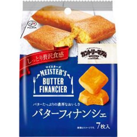 不二家 カントリーマアム マイスターズ バターフィナンシェ 7枚