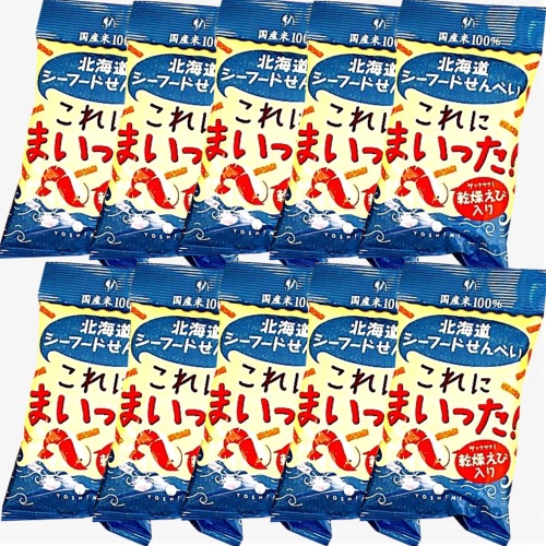 岩塚製菓 北海道シーフードせんべい これにまいった! 40g