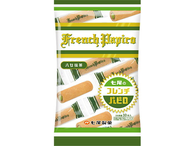 七尾製菓 フレンチパピロ 抹茶 70g