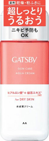 ギャツビー 薬用スキンケアアクアクリーム (医薬部外品) 200ml