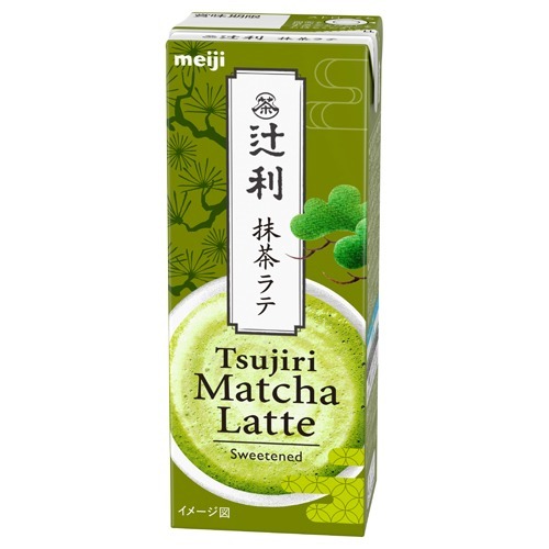 明治 辻利抹茶ラテ(200ml)