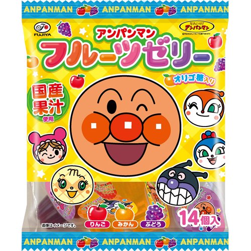 アンパンマン フルーツゼリー(14個入)