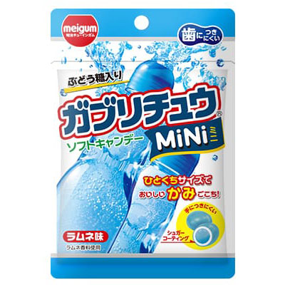 明治チューインガム ガブリチュウミニ ラムネ 28g