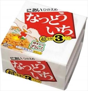 Mizkan なっとういち 押すだけプシュッ!と 超小粒 3P 45g×3の商品画像