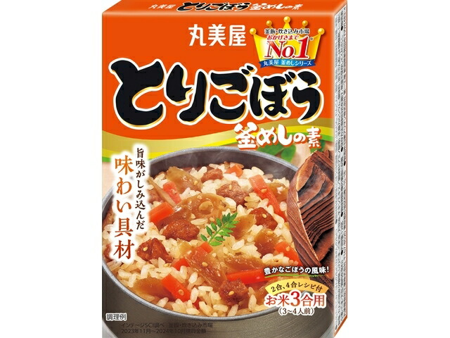 丸美屋食品工業 丸美屋　とりごぼう釜めしの素
