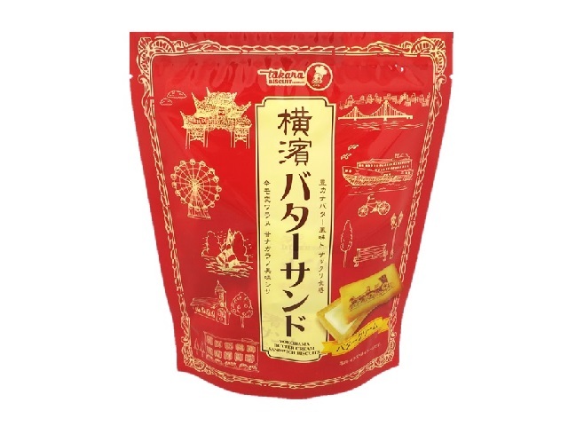 宝製菓 横濱バターサンド 72g