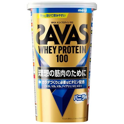 ザバス ホエイプロテイン100 バニラ味(280g)