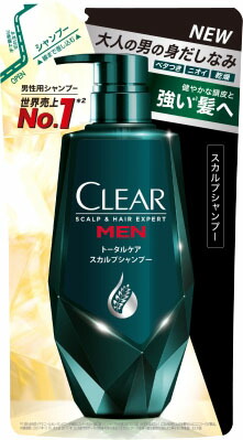 クリアフォーメン トータルケア スカルプシャンプー つめかえ用  280g