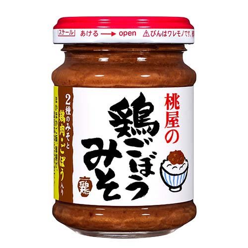 桃屋 鶏ごぼうみそ(100g)の商品画像