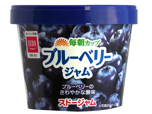 スドー 毎朝カップ ブルーベリージャム 120g